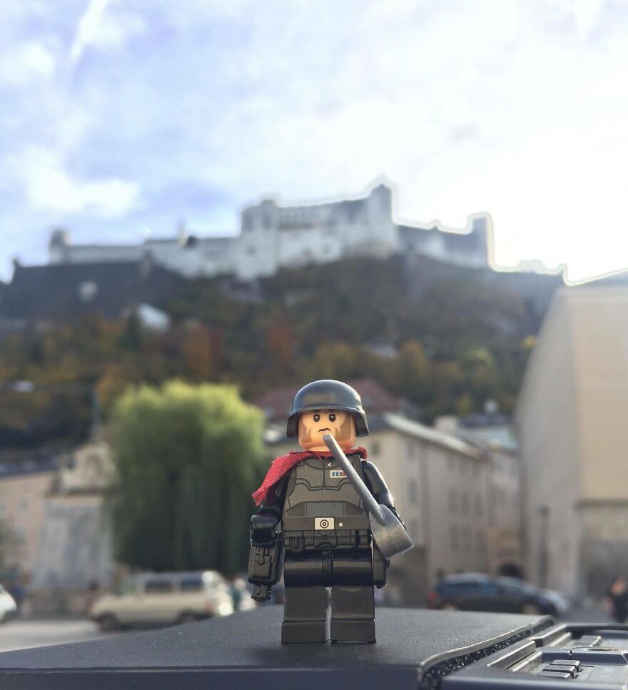 The Tank Commander In Salzburg, Austria