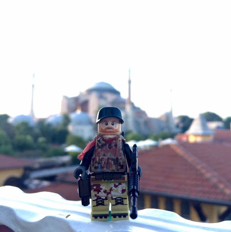 The Army Captain In Istanbul, Turkey