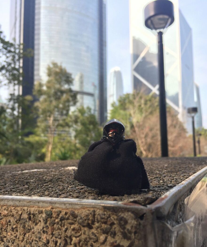 The Cloaked Sorcerer In Hong Kong