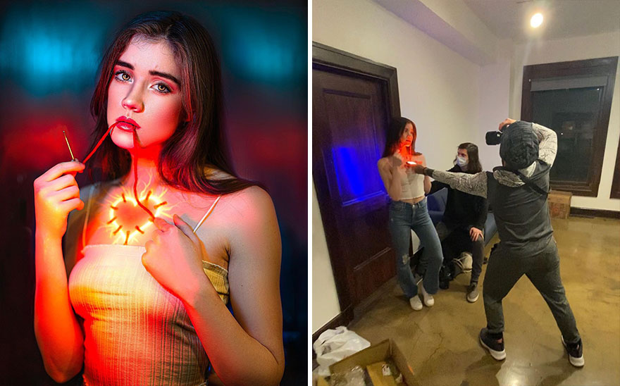 Los Angeles Photographer Reveals The Behind-The-Scenes Of His Photos, Which Makes Them Even More Impressive