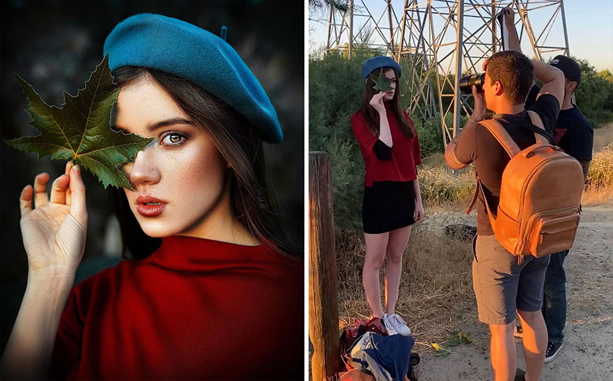 Los Angeles Photographer Reveals The Behind-The-Scenes Of His Photos, Which Makes Them Even More Impressive