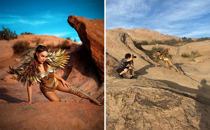 30 Location Vs. Result Pics By Geo Leon Show The Behind-The-Scenes Of Instagram-Worthy Photos (New Pics)