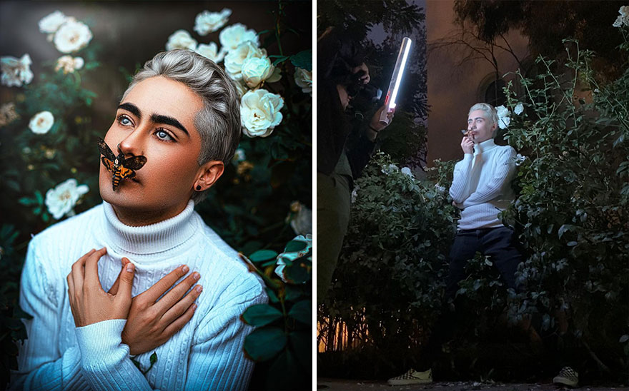 Los Angeles Photographer Reveals The Behind-The-Scenes Of His Photos, Which Makes Them Even More Impressive