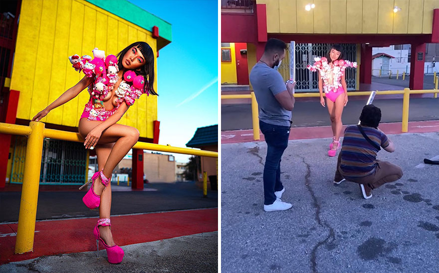 Los Angeles Photographer Reveals The Behind-The-Scenes Of His Photos, Which Makes Them Even More Impressive