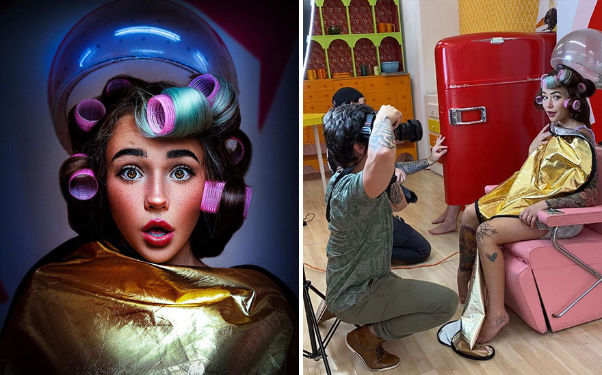 Los Angeles Photographer Reveals The Behind-The-Scenes Of His Photos, Which Makes Them Even More Impressive