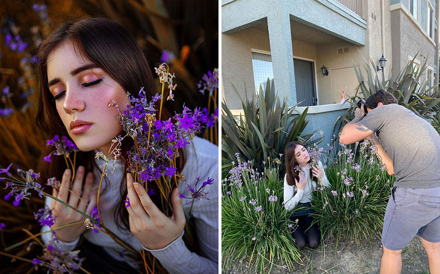 Los Angeles Photographer Reveals The Behind-The-Scenes Of His Photos, Which Makes Them Even More Impressive