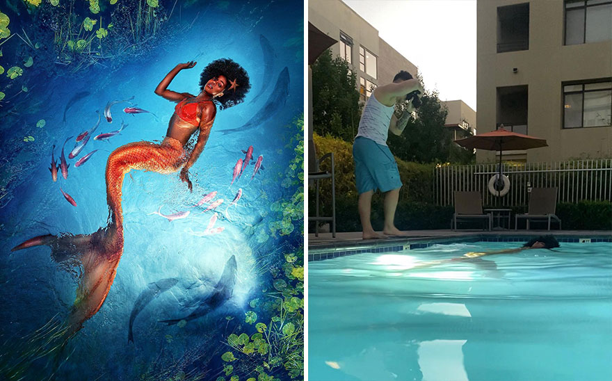 Los Angeles Photographer Reveals The Behind-The-Scenes Of His Photos, Which Makes Them Even More Impressive