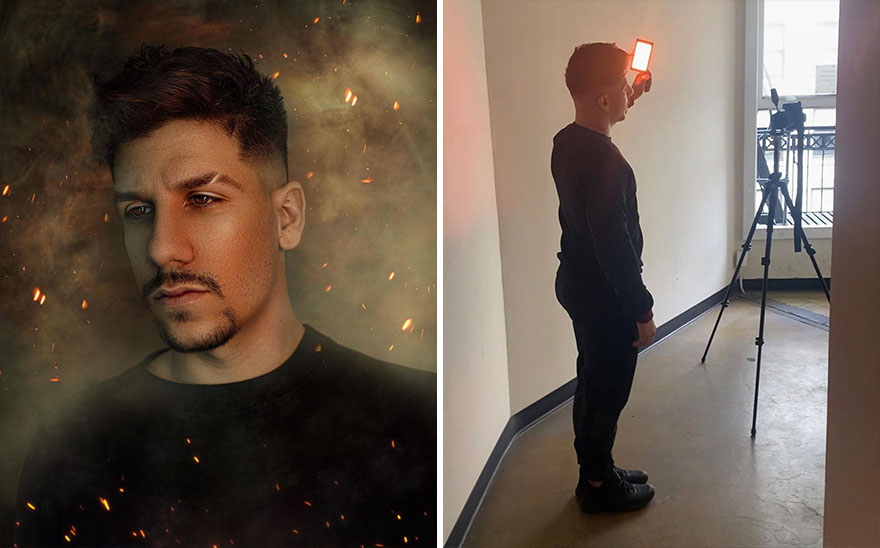 Los Angeles Photographer Reveals The Behind-The-Scenes Of His Photos, Which Makes Them Even More Impressive