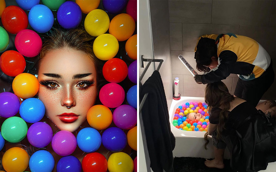 Los Angeles Photographer Reveals The Behind-The-Scenes Of His Photos, Which Makes Them Even More Impressive