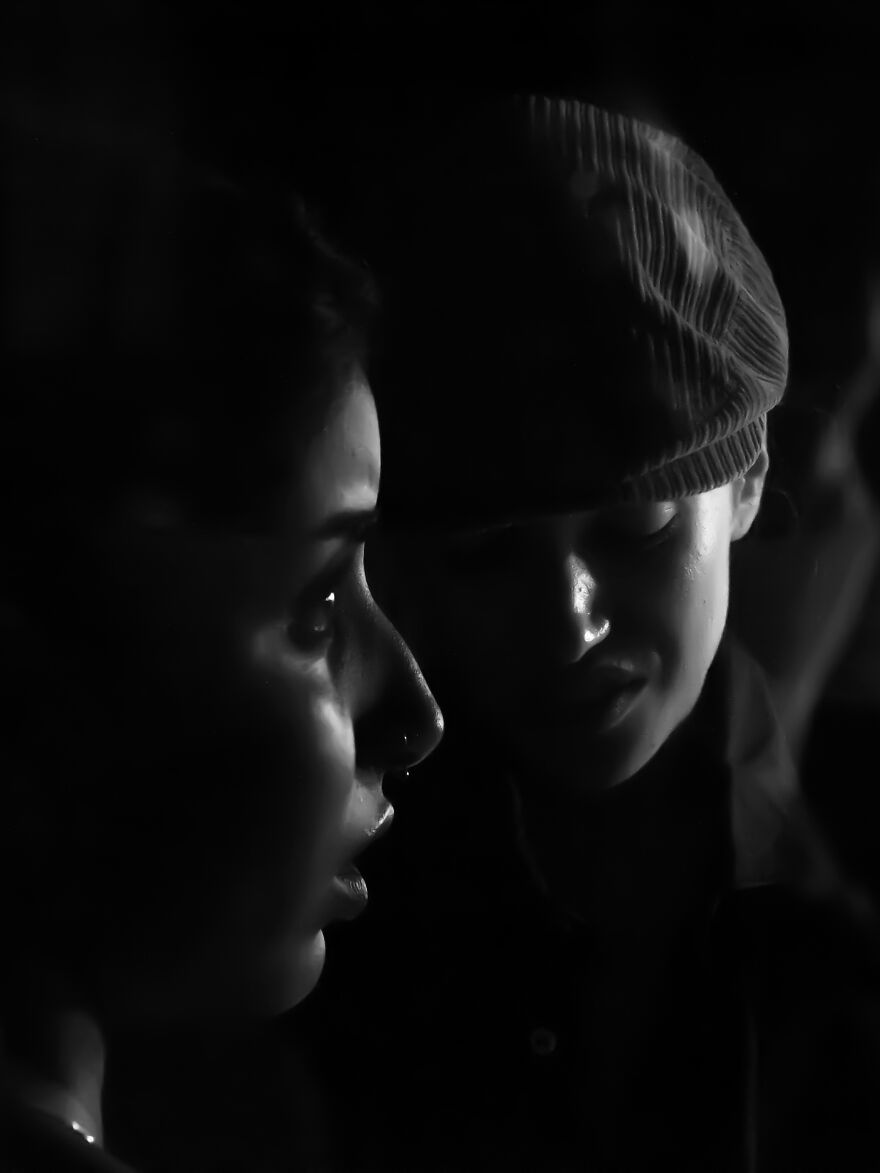 Behind The Scenes, Multi Exposure. Behind The Scenes, Multi Exposure.