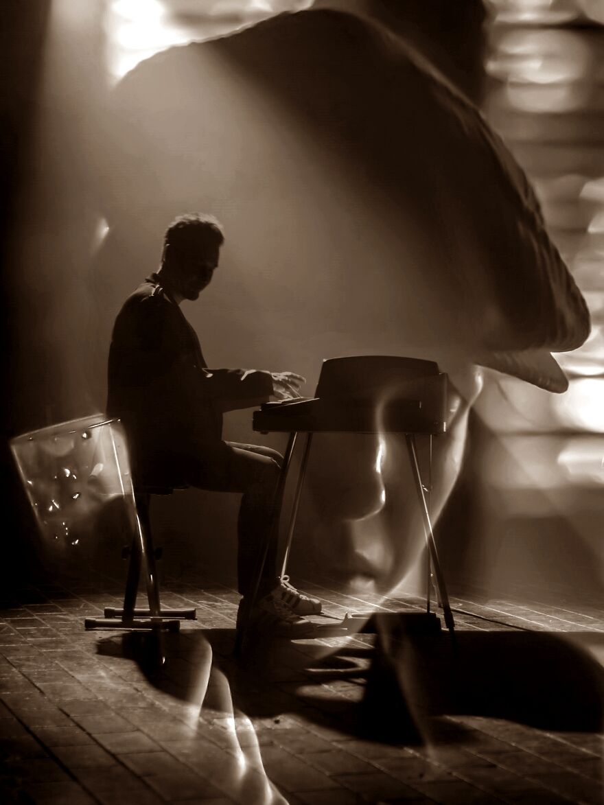 Behind The Scenes, Multi Exposure. Behind The Scenes, Multi Exposure.