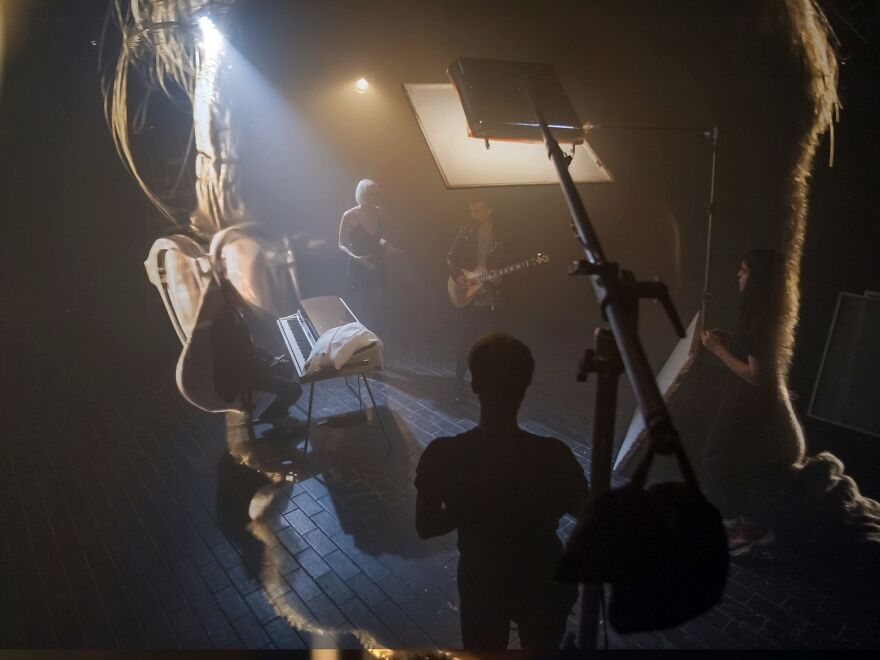 Behind The Scenes, Multi Exposure. Behind The Scenes, Multi Exposure.