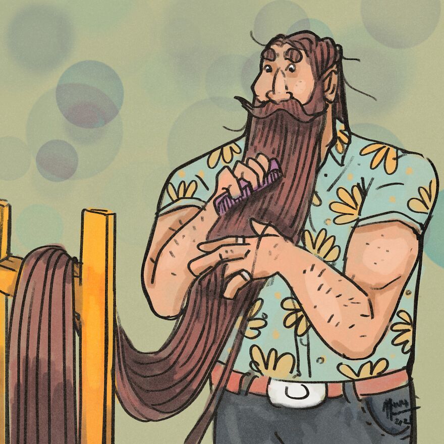 A Man With A Great Beard