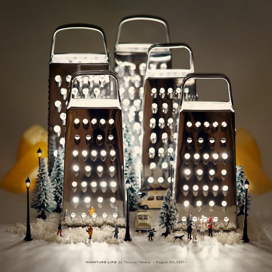 Meet The Small And Creative World Of Artist Tatsuya Tanaka (New Pics)