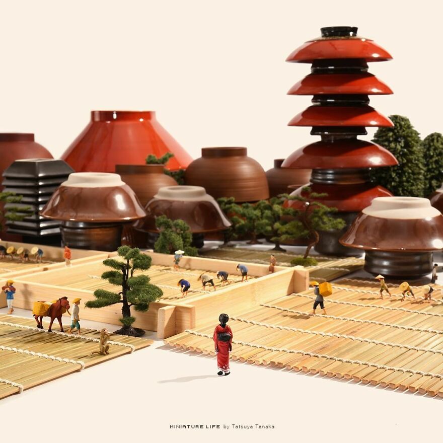 Meet The Small And Creative World Of Artist Tatsuya Tanaka (New Pics)