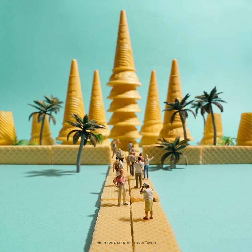 Meet The Small And Creative World Of Artist Tatsuya Tanaka (New Pics)