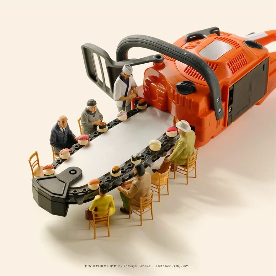 Meet The Small And Creative World Of Artist Tatsuya Tanaka (New Pics)