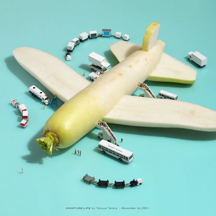 Meet The Small And Creative World Of Artist Tatsuya Tanaka (New Pics)