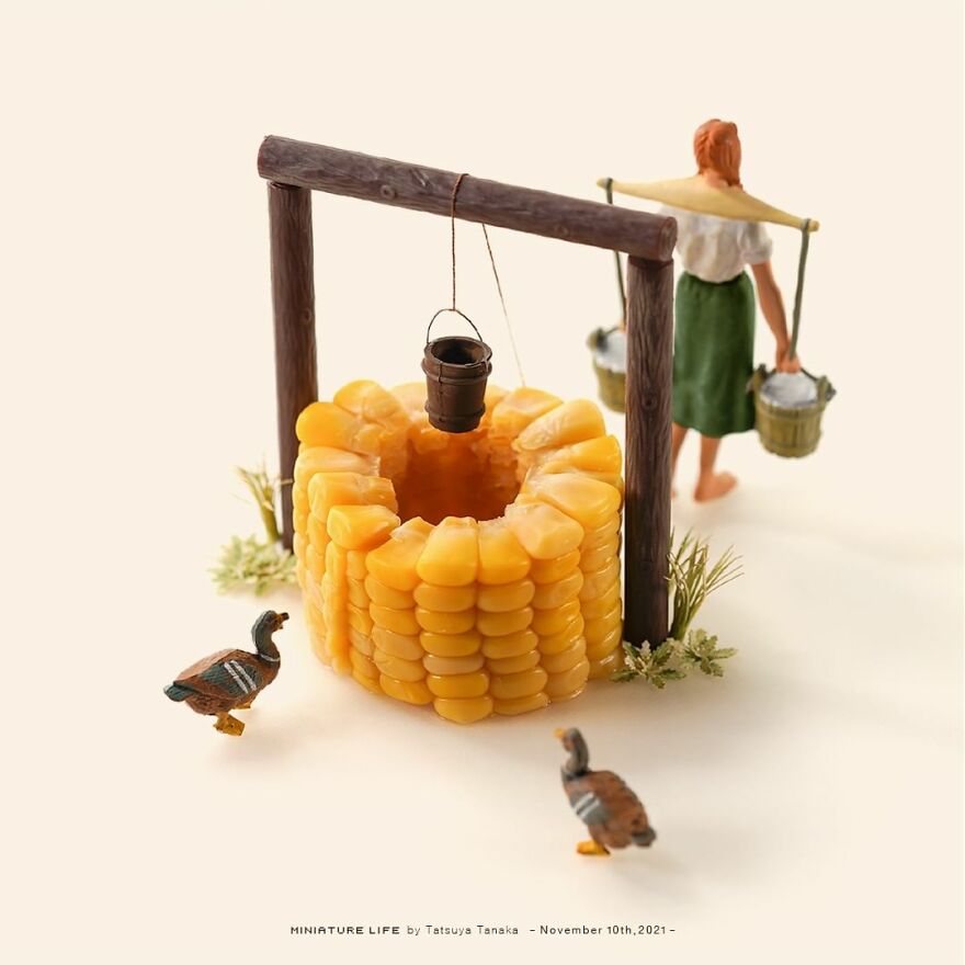 Meet The Small And Creative World Of Artist Tatsuya Tanaka (New Pics)