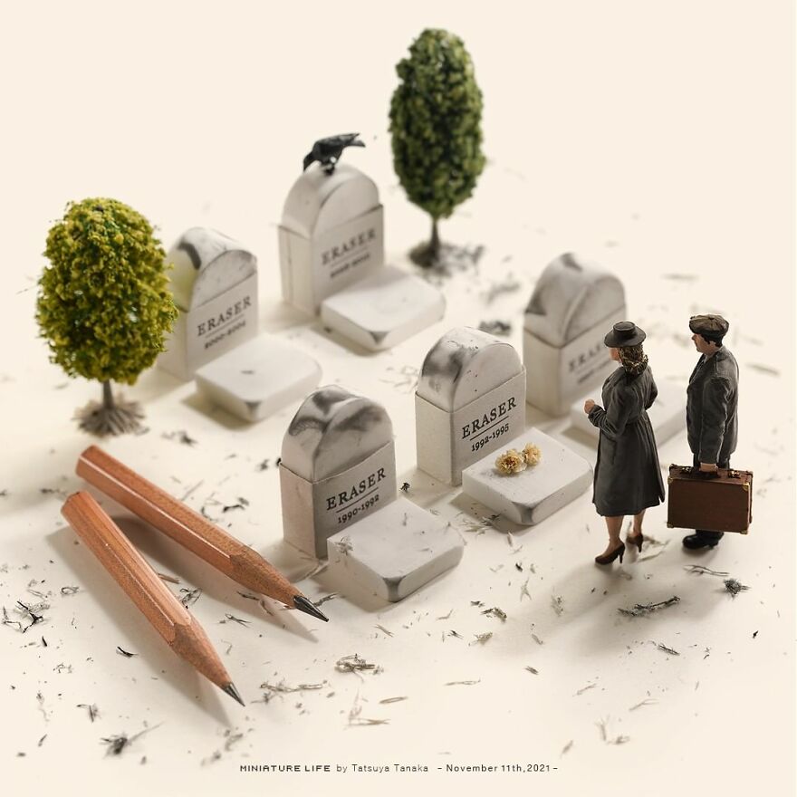 Meet The Small And Creative World Of Artist Tatsuya Tanaka (New Pics)