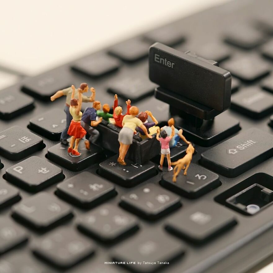 Meet The Small And Creative World Of Artist Tatsuya Tanaka (New Pics)