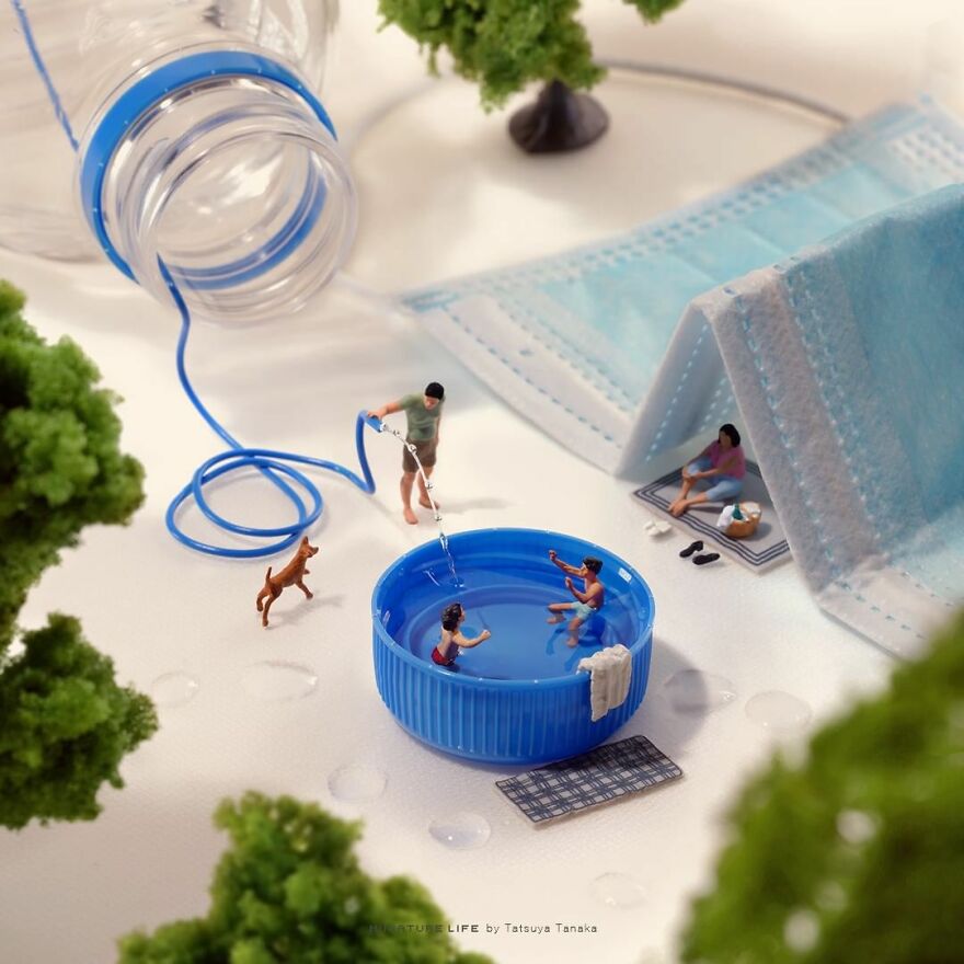 Meet The Small And Creative World Of Artist Tatsuya Tanaka (New Pics)