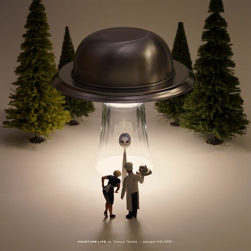 Meet The Small And Creative World Of Artist Tatsuya Tanaka (New Pics)