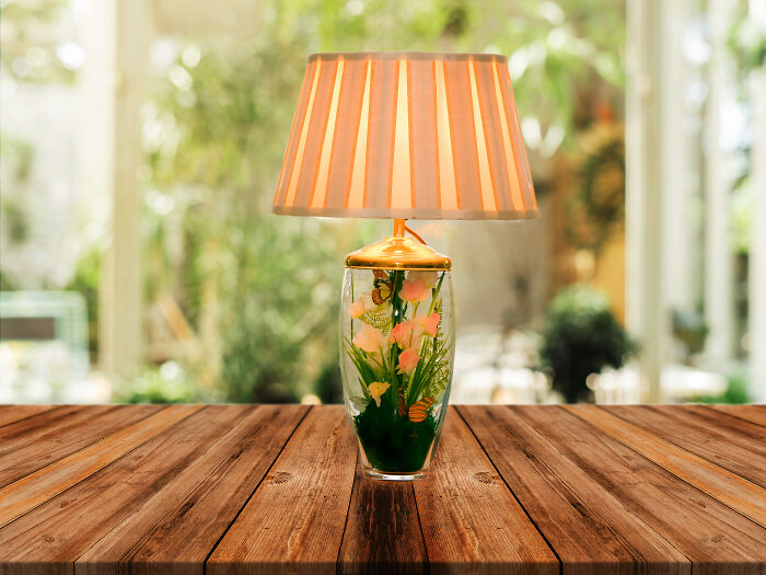 I Made These Terrarium Lamps, Designed With Fantastical Storybook Scenes Inside Glass Base.