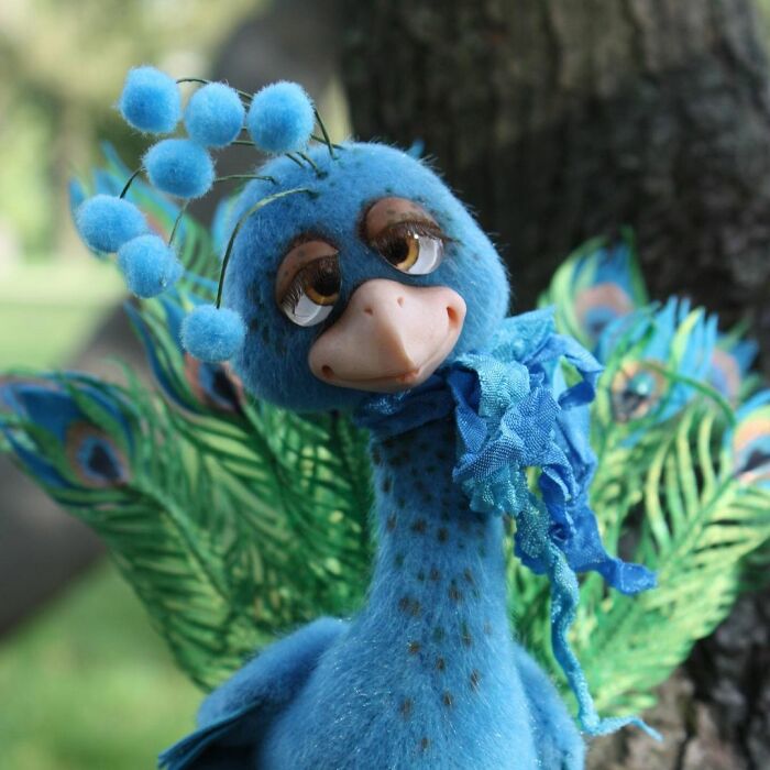 Russian Artist Makes Felt Toys You'd Definitely Want One