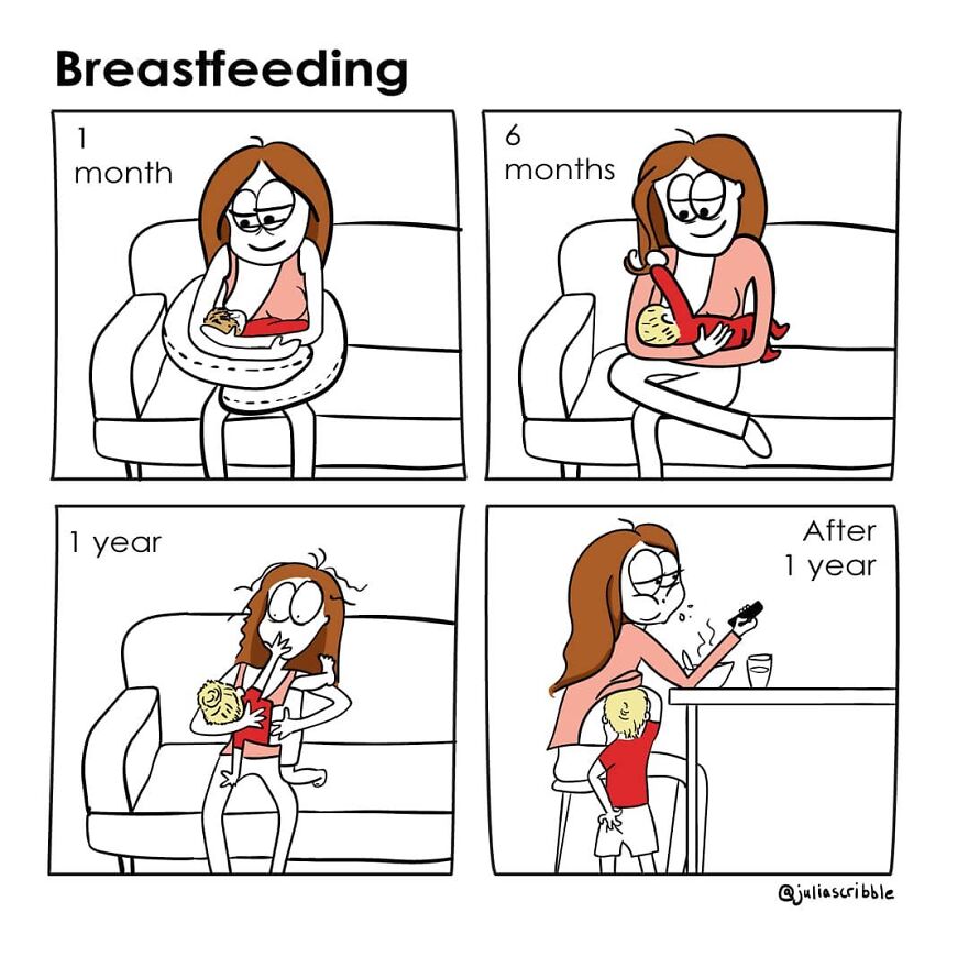 Russian Illustrator Creates Heartfelt Comics To Portray A Mother's Daily Life (19 Comics) Russian Illustrator Creates Heartfelt Comics To Portray A Mother's Daily Life (19 Comics)