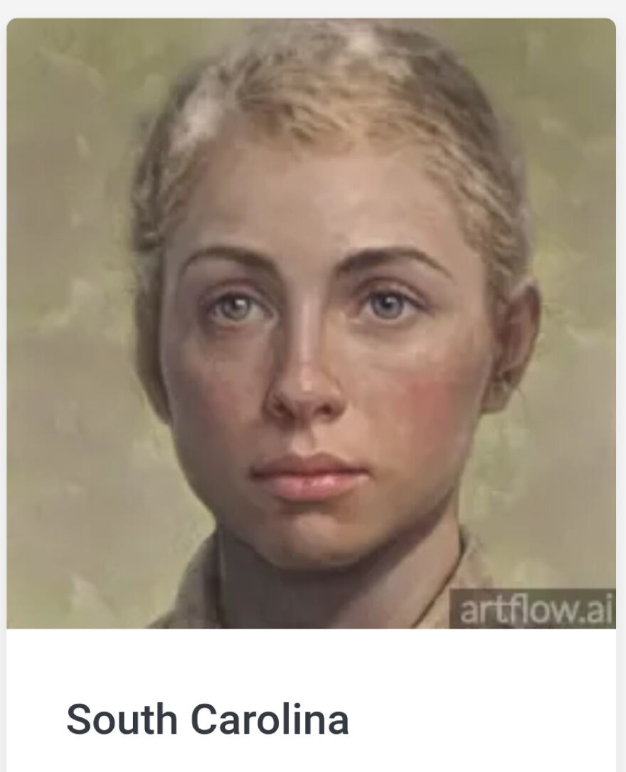 American States As Artflow.ai Portraits Part 2