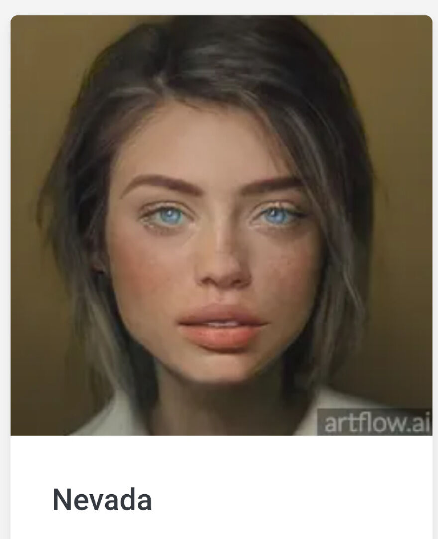 American States As Artflow.ai Portraits Part 2