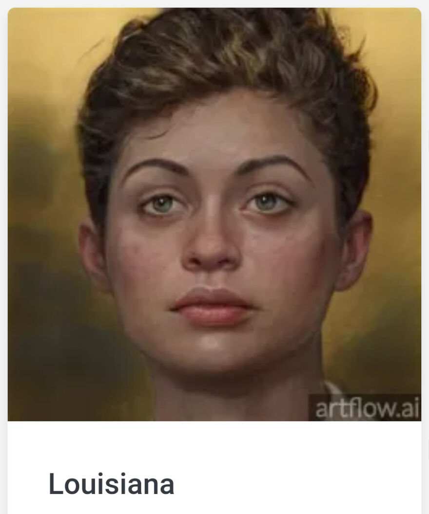American States As Artflow.ai Portraits Part 1