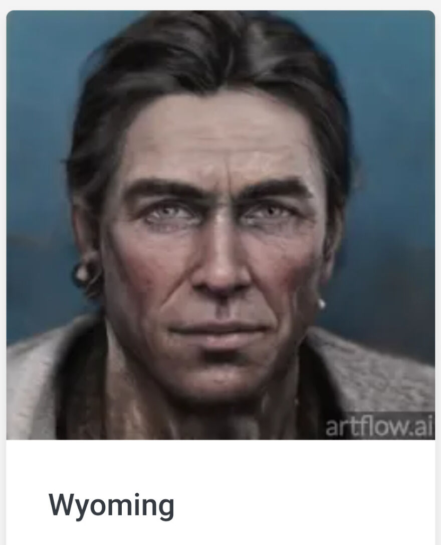 American States As Artflow.ai Portraits Part 1