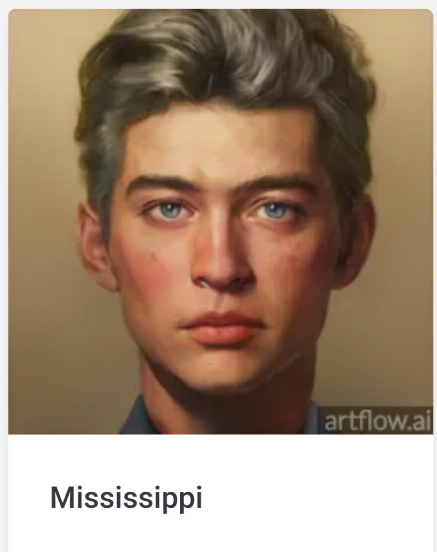 American States As Artflow.ai Portraits Part 1