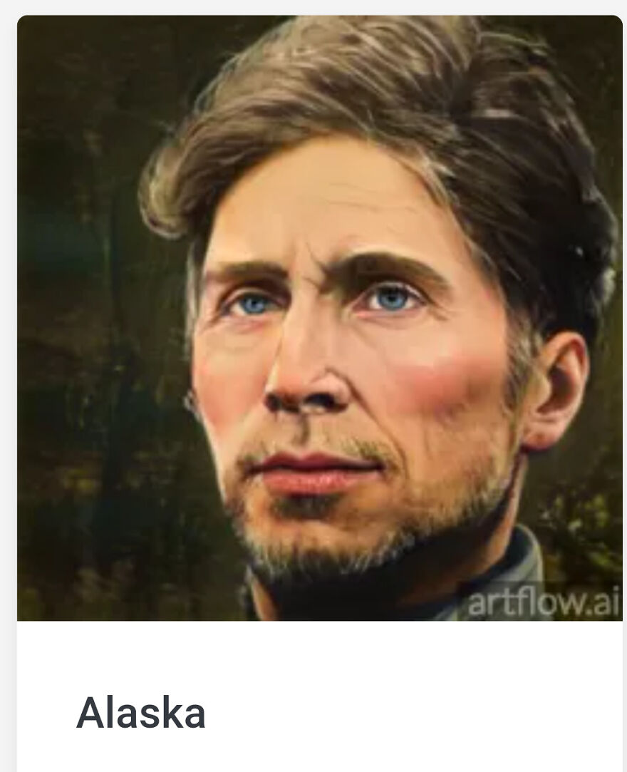 American States As Artflow.ai Portraits Part 1