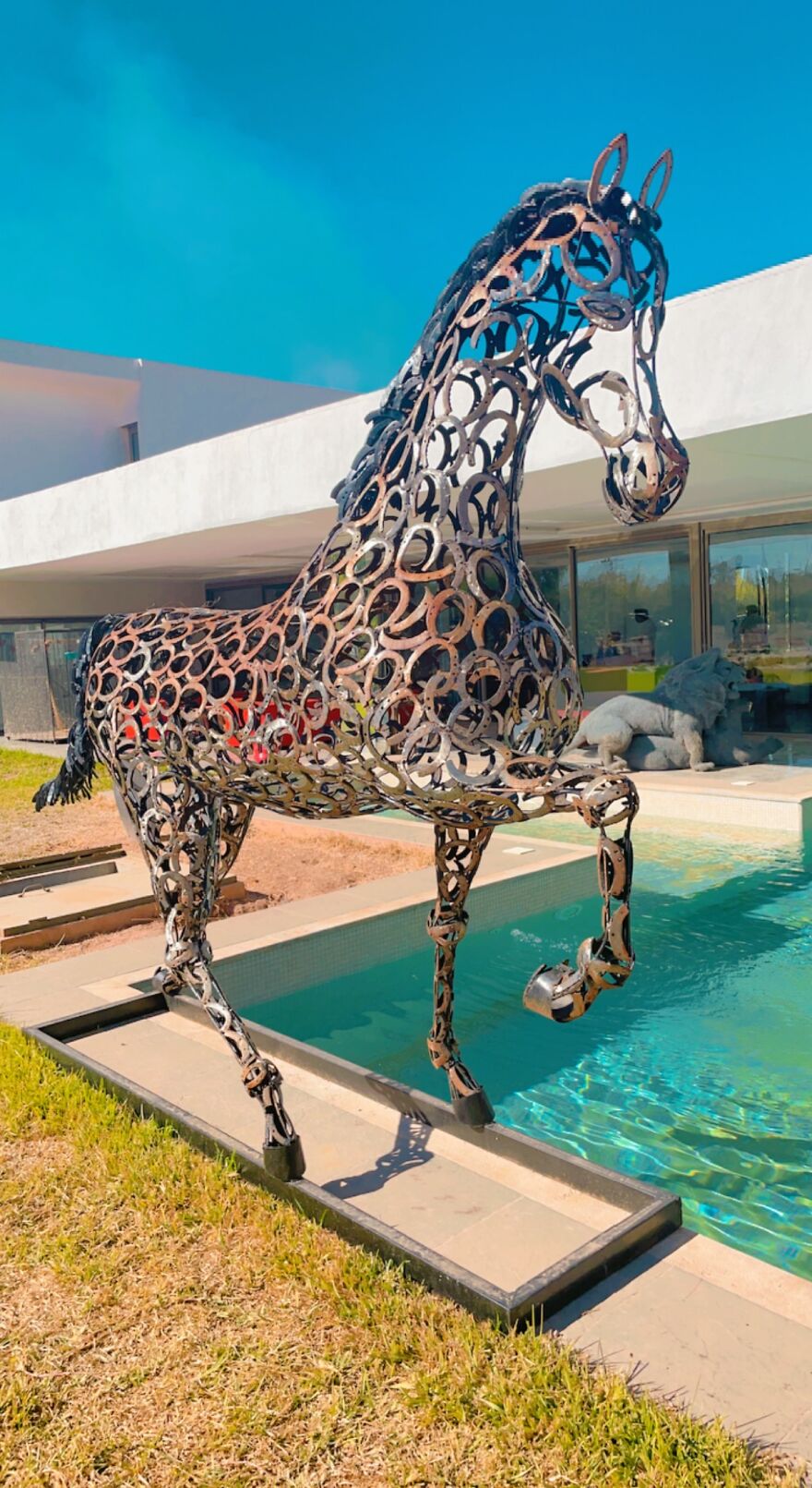 Sculptures By Hassan Laamirat In Recycled Metal, Scrap Metal, Metal Upcycling (5 Pics)