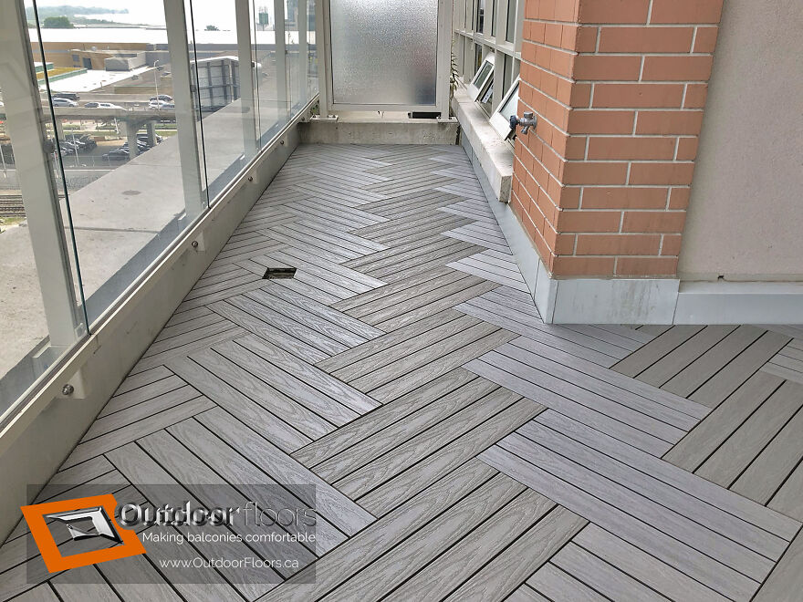 I Transform Boring Balconies Into Inviting Living Spaces With Composite Deck Tiles