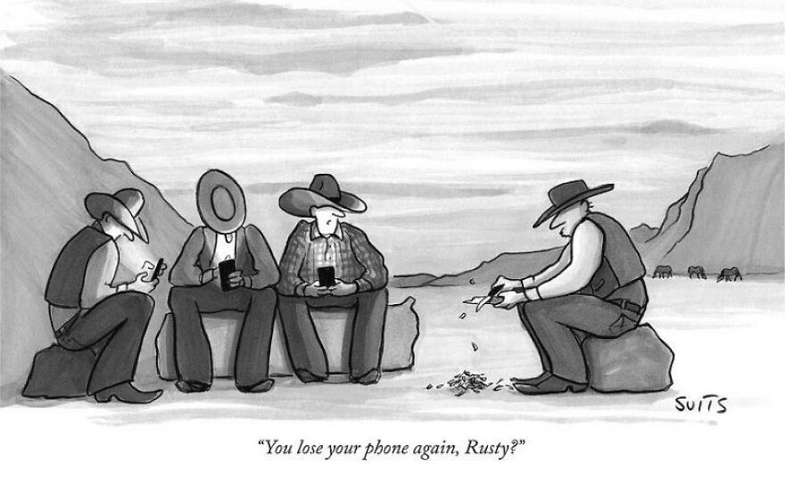 Texan Artist Creates One-Panel Comics With Irreverent Humor