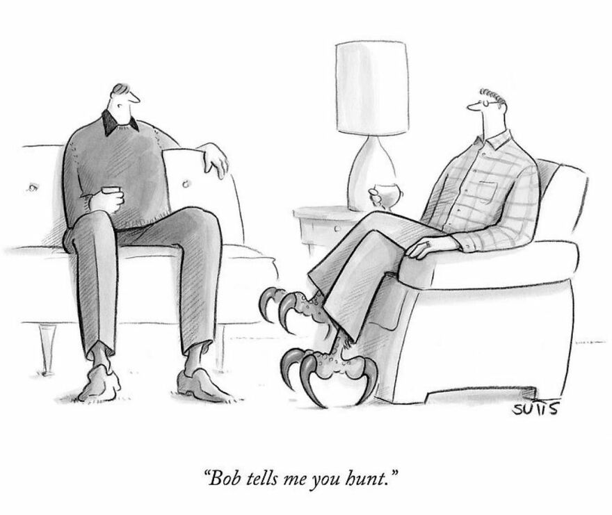 Texan Artist Creates One-Panel Comics With Irreverent Humor