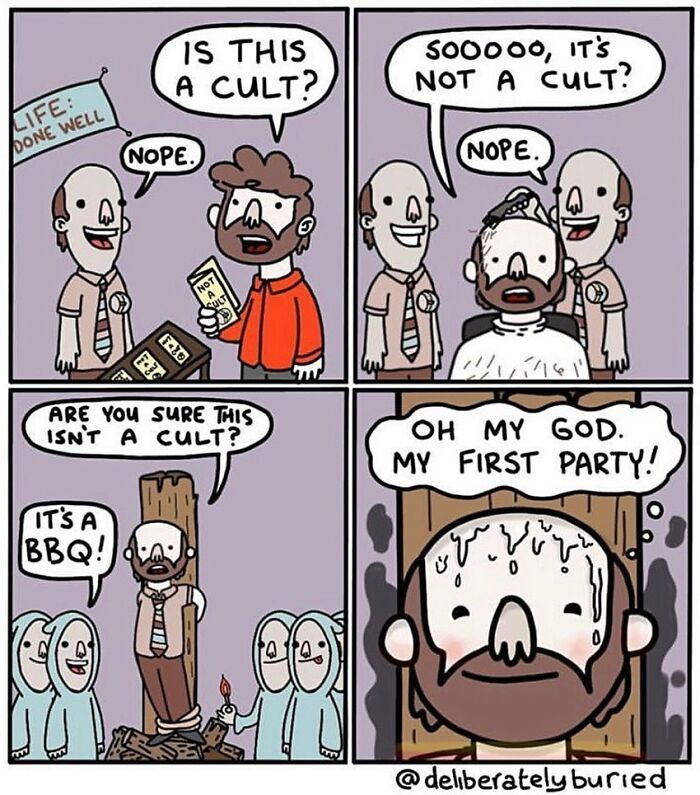 These New "Deliberately Buried Comics" Comics Will Lift Your Mood For Sure