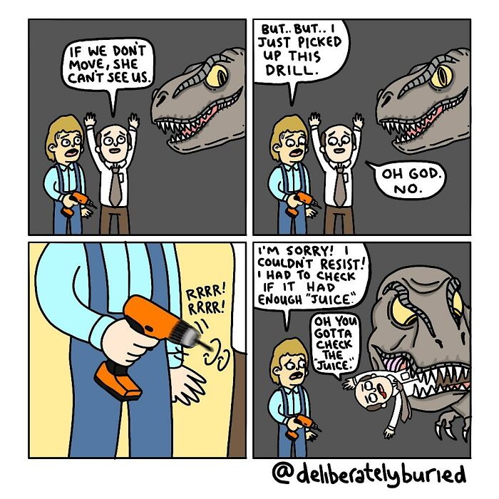 These New "Deliberately Buried Comics" Comics Will Lift Your Mood For Sure