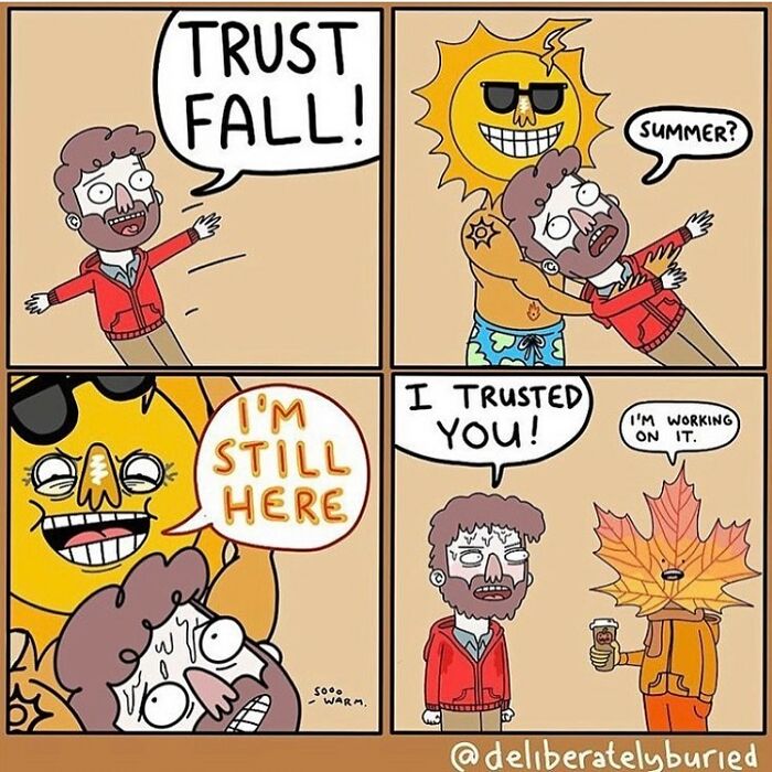 These New "Deliberately Buried Comics" Comics Will Lift Your Mood For Sure