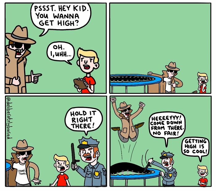 These New "Deliberately Buried Comics" Comics Will Lift Your Mood For Sure