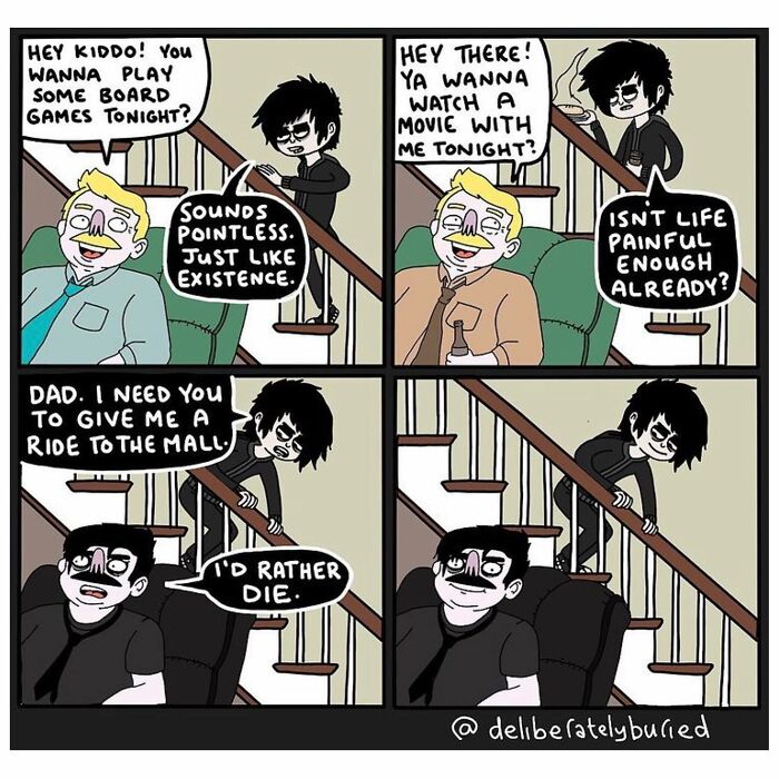 These New "Deliberately Buried Comics" Comics Will Lift Your Mood For Sure