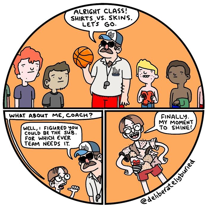 These New "Deliberately Buried Comics" Comics Will Lift Your Mood For Sure