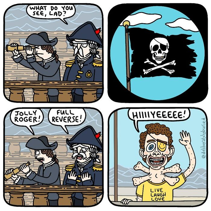 These New "Deliberately Buried Comics" Comics Will Lift Your Mood For Sure