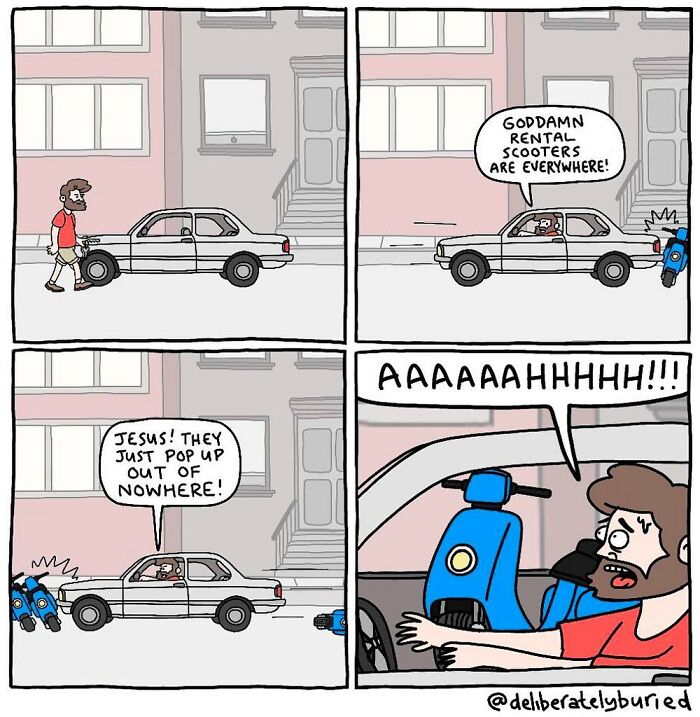 These New "Deliberately Buried Comics" Comics Will Lift Your Mood For Sure