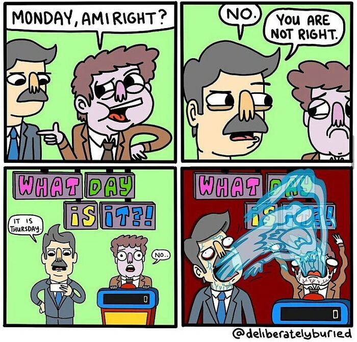 These New "Deliberately Buried Comics" Comics Will Lift Your Mood For Sure