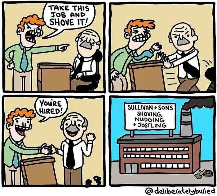 These New "Deliberately Buried Comics" Comics Will Lift Your Mood For Sure